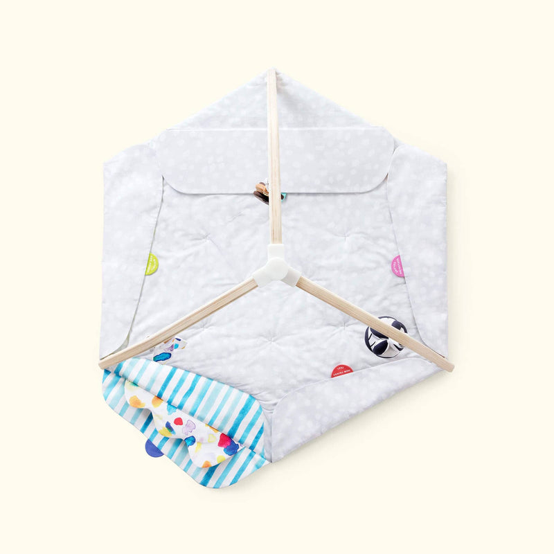 The Play Gym by Lovevery: baby play mat with 5 zones